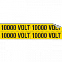 Foglio n. 4 etichette adesive 10000 VOLT