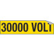 Foglio n. 1 etichette adesive 30000 VOLT