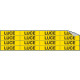 Foglio n. 16 etichette adesive LUCE
