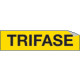 Foglio n. 1 etichette adesive TRIFASE