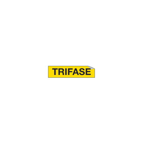 Foglio n. 1 etichette adesive TRIFASE