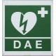 Cartello per defibrillatore