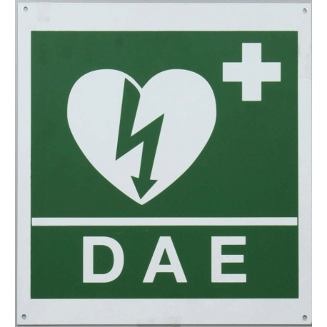 Cartello per defibrillatore