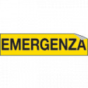 Foglio n. 1 etichette adesive EMERGENZA