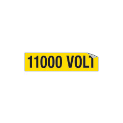 Foglio n. 1 etichette adesive 11000 VOLT