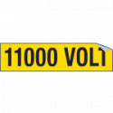 Foglio n. 1 etichette adesive 11000 VOLT