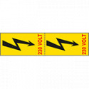 Foglio n. 2 etic. aut. "zagaglia+230 VOLT"