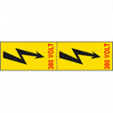 Foglio n. 2 etic. aut. "zagaglia+380 VOLT"