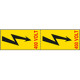 Foglio n. 2 etic. aut. "zagaglia+400 VOLT"