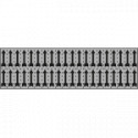 Foglio n. 40 etichette adesive argento freccia nera