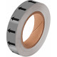 Frecce adesive in rotolo per tubazioni GRIGIO/NERO h. mm 25