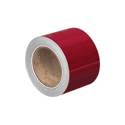 Nastro autoadesivo per tubazioni colore ROSSO h. mm 100