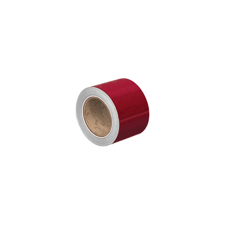Nastro autoadesivo per tubazioni colore ROSSO h. mm 100