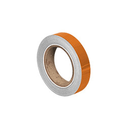 Nastro autoadesivo per tubazioni colore ARANCIO h. mm 25