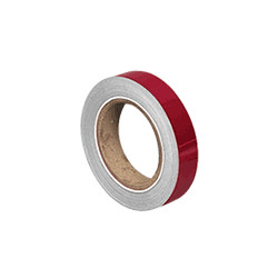 Nastro autoadesivo per tubazioni colore ROSSO h. mm 25