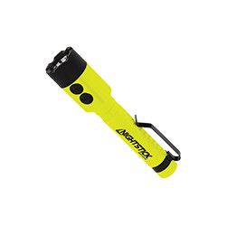 Torcia antideflagrante ATEX Dual Light anche per elmetto, clip inclusa
