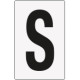 Cartello lettera S