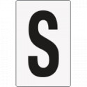 Cartello lettera S