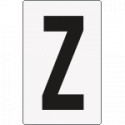Cartello lettera Z