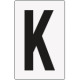 Cartello lettera K