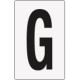 Cartello lettera G per contrassegnare