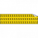 Foglio n. 60 etichette adesive G/N lettera Z