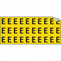 Foglio n. 30 etichette adesive G/N lettera E