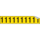 Foglio n. 10 etichette autoadesive numero 1
