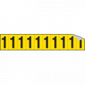 Foglio n. 10 etichette autoadesive numero 1