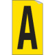 Foglio n. 1 etichette adesive G/N lettera A