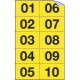 Numeri autoadesivi in kit numeri da n. 01-99