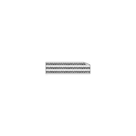 Foglio n. 60 etic. aut. B/N lettera W