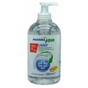 Gel mani disinfettante senza acqua da 500 ml con erogatore