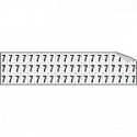 Foglio n. 60 numeri autoadesivi B/N numero 7