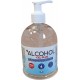 Gel mani disinfettante senza acqua da 500 ml con erogatore