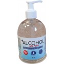 Gel mani disinfettante senza acqua da 500 ml con erogatore