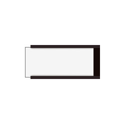 Etichette magnetiche 75x30 con cartoncino scrivibile