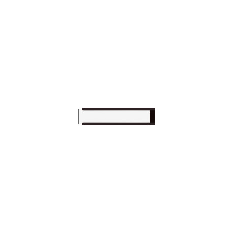 Etichette magnetiche 150x30 con cartoncino scrivibile
