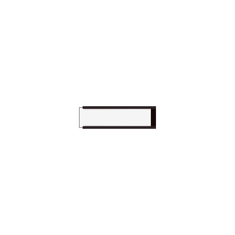 Etichette magnetiche 150x40 con cartoncino scrivibile