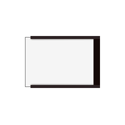 Etichette magnetiche 75x50 con cartoncino scrivibile