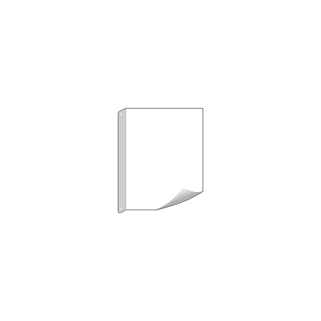 Solo supporto bifacciale flessibile mm 175x250 colore bianco