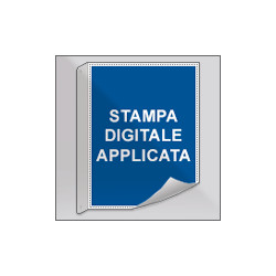 Supporto bifacciale flessibile 145x200 con stampa digitale applicata