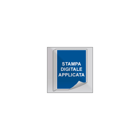 Supporto bifacciale flessibile 145x200 con stampa digitale applicata