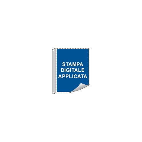 Supporto bifacciale flessibile 175x250 con stampa digitale applicata