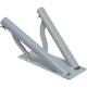 Supporto a muro a 2 posti per aste diametro mm 32