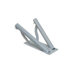 Supporto a muro a 2 posti per aste diametro mm 32