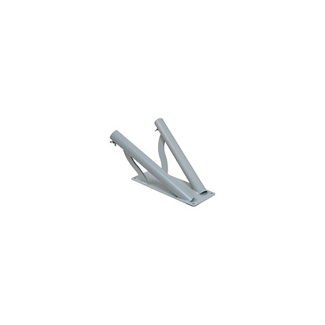 Supporto a muro a 2 posti per aste diametro mm 32