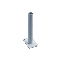 Supporto a pavimento a 1 posto verticale per aste diametro mm 32