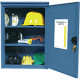 Armadio 1 anta per DPI verniciato colore blu