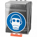 Custodia per DPI MIDI misura maxi trasparente